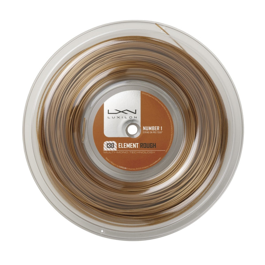 Wilson Luxilon Element Tennis String Reel - Bronze (For one racket onl
