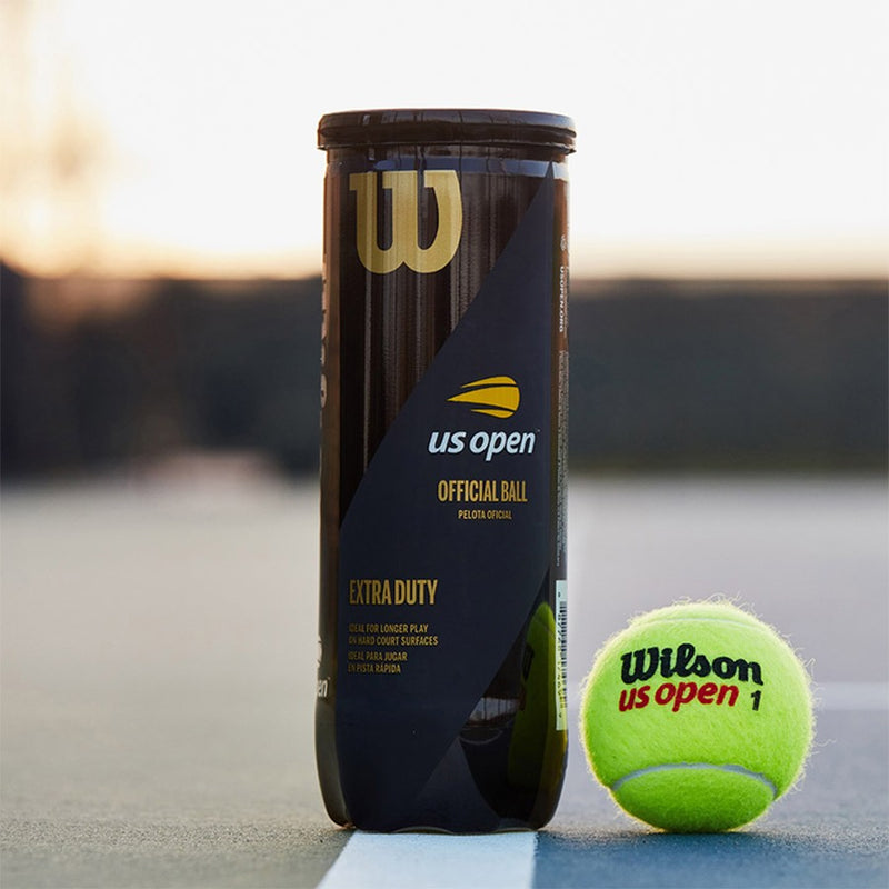 Wilson US Open Extra-duty Tennis Balls 3-ball Can