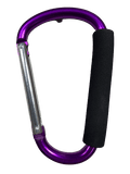 Top Rally Others Purple Large Heavy-Duty Aluminum Carabiner Clip
