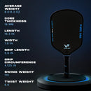 V-SOL Pro pickleball paddle 5.6in handle