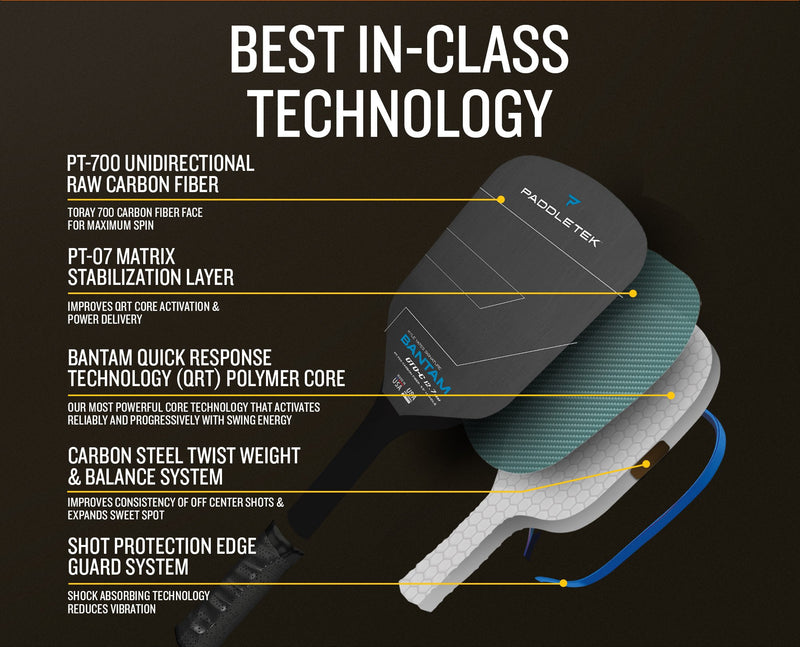 Paddletek Bantam GTO-C Pickleball Paddle