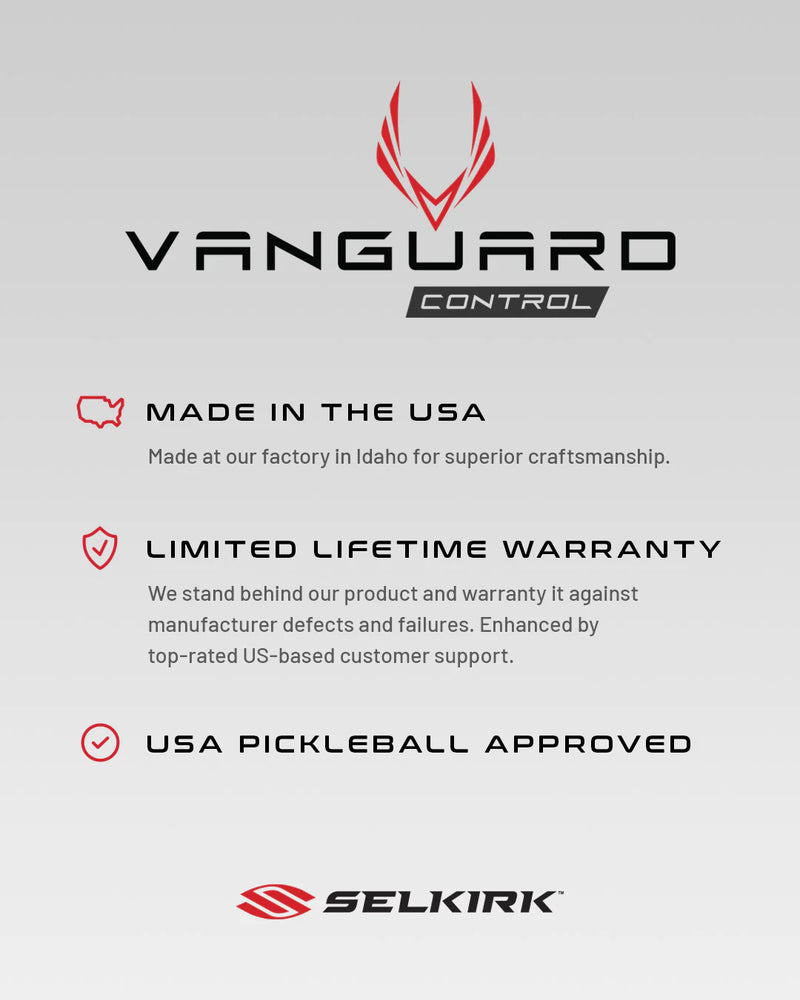 Selkirk Vanguard Control Epic Pickleball Paddle