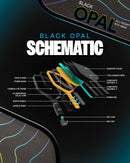 Six Zero Black Opal Pickleball Paddle