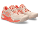 Asics Shoes Asics Women's Resolution 9 Tennis/Pickleball Shoes (Pearl Pink/Sun Coral)