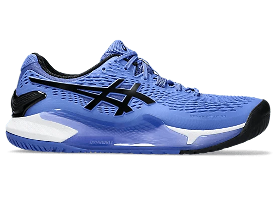 Asics Men's Gel-Resolution 9 Tennis/Pickleball Shoes (Sapphire/Black)