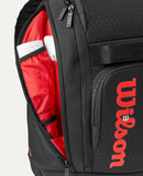 Wilson Clash V3 Backpack Black/Infrared
