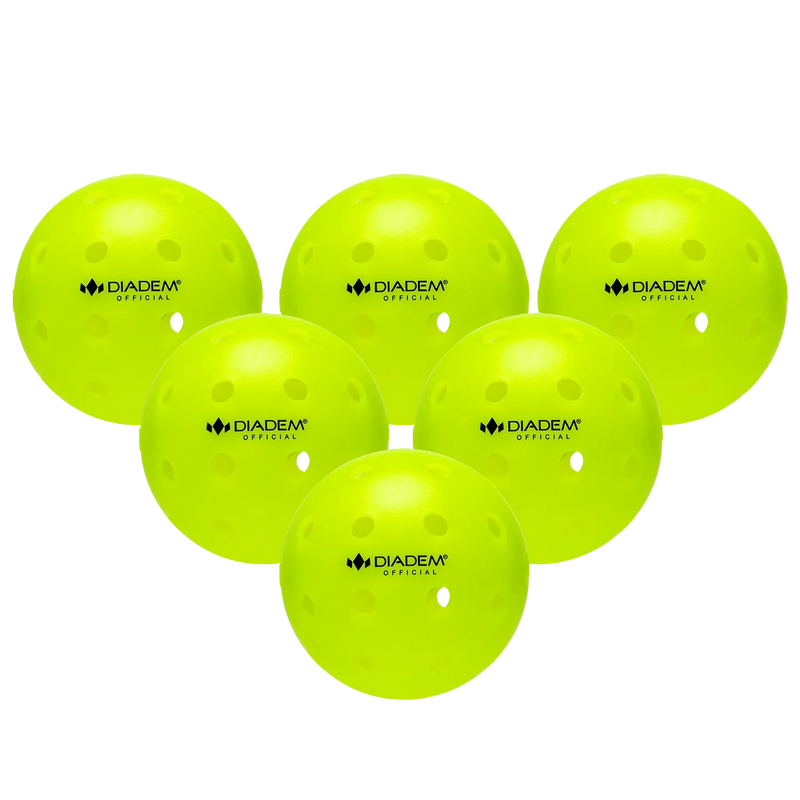 Diadem Balls 12 Balls Diadem Official Outdoor Pickleball Balls
