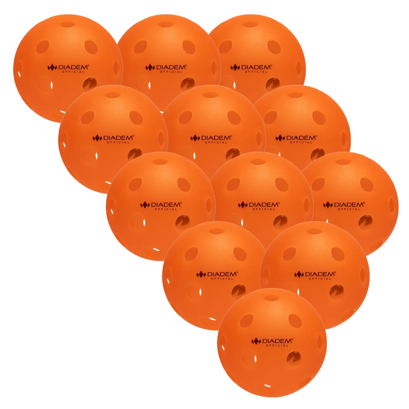 Diadem Balls 50 Balls Diadem Official Indoor Pickleball Balls