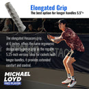 Hesacore Pickleball Elongated Grip - 6.0 Inches Long - Regular Feel - White