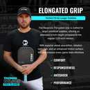 Hesacore Pickleball Elongated Grip - 6.0 Inches Long - Regular Feel - White