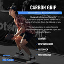 Pickleball Carbon Grip - 5.25 Inches Long - Stiff Feel - Charcoal