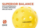 Onix Fuse G2 Outdoor Pickleball Balls - Smash Nation