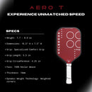 Holbrook Pro Aero Kevlar T 16mm Pickleball Paddle