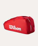 Wilson Super Tour Red 6PK 2025 Tennis bag