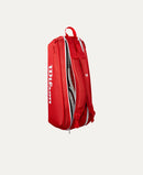 Wilson Super Tour Red 6PK 2025 Tennis bag