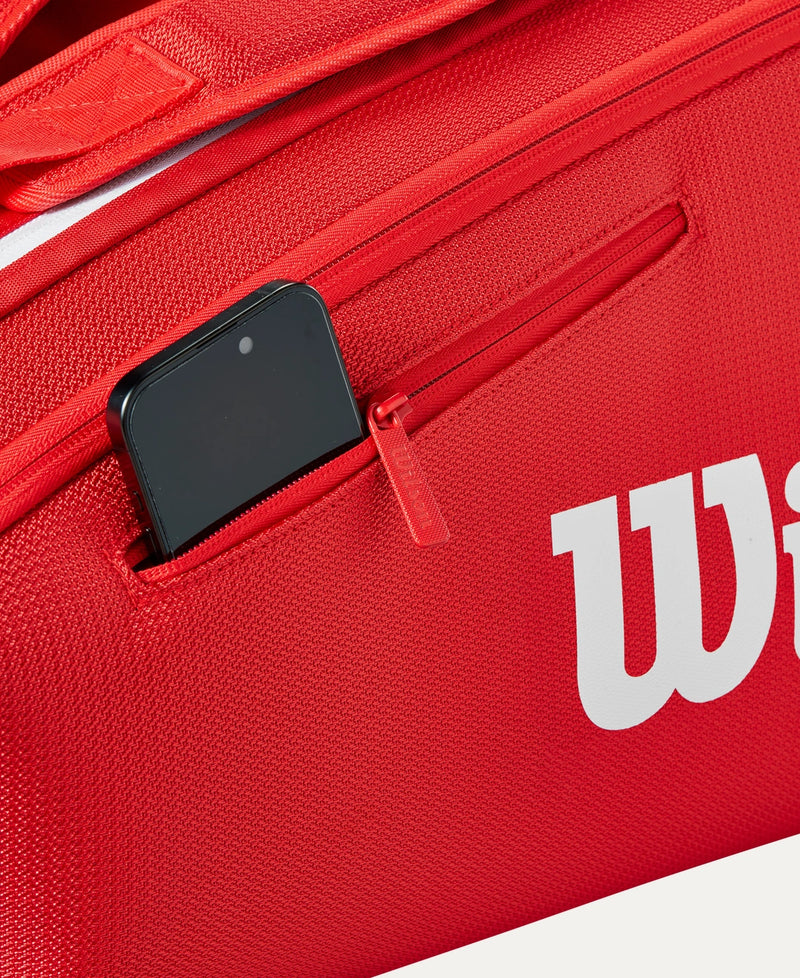 Wilson Super Tour Red 6PK 2025 Tennis bag
