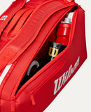 Wilson Super Tour Red 6PK 2025 Tennis bag