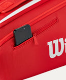 Wilson Super Tour Red 9PK 2025 Tennis bag