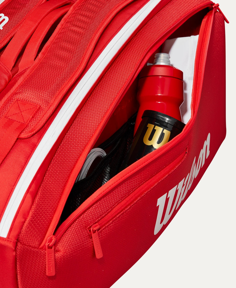Wilson Super Tour Red 9PK 2025 Tennis bag
