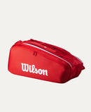 Wilson Super Tour Red 9PK 2025 Tennis bag