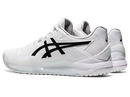 Asics Men's Gel-Resolution 8 Tennis Shoes (White/Black)