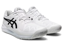 Asics Men's Gel-Resolution 8 Tennis Shoes (White/Black)