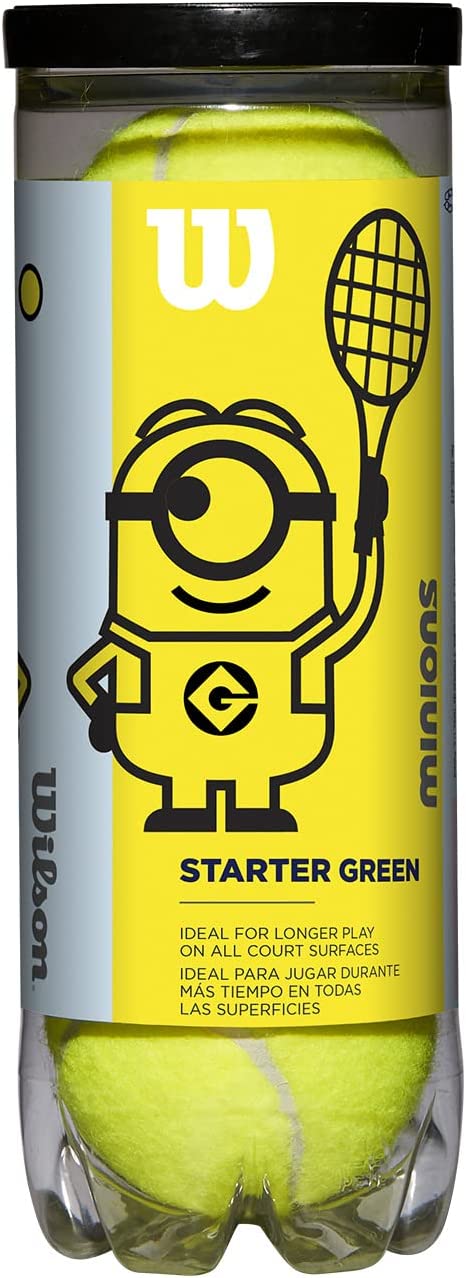 Wilson US Open Green Tournament Tennis Balls 3-ball Can