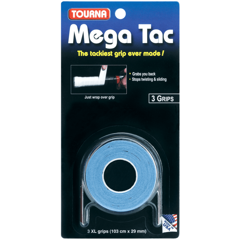 Tourna Mega Tac – 3 Pack Blue