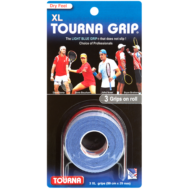 Tourna Grip XL 3 Grips Blue