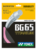 Yonex BG65  Ti Badminton String
