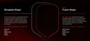 Gearbox Pickleball Paddles GearBox Pro Control Fusion Pickleball Paddle
