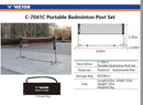 Victor C-7041C Portable Badminton Post Set