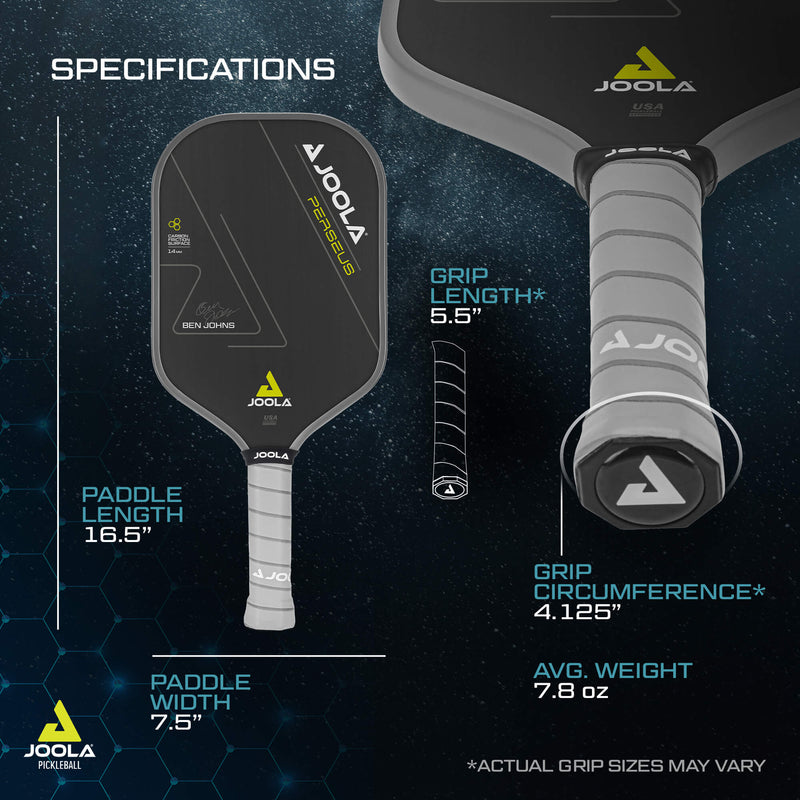 Joola Pickleball Paddles JOOLA Ben Johns Perseus CFS 14 Pickleball Paddle