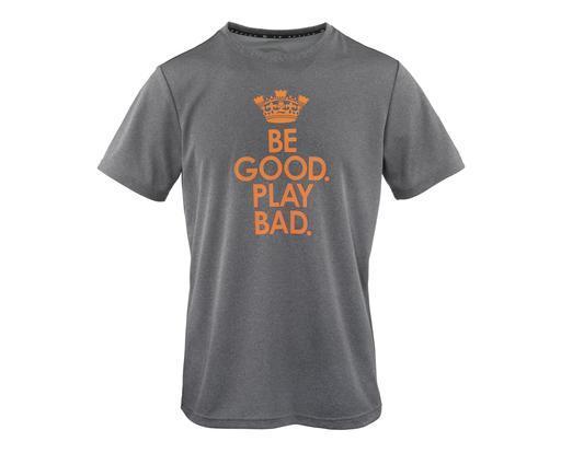 MEN'S BADMINTON T-SHIRT [GREY] ATSN425-1 - Smash Nation