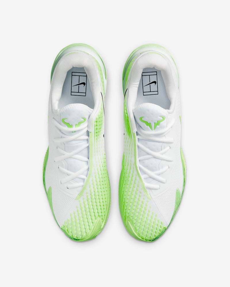 NikeCourt Zoom Vapor Cage 4 Rafa Men's (White/Lime Glow-Obisidian)