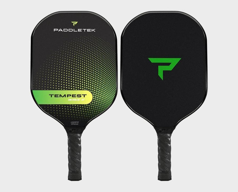 Paddletek Pickleball Paddles Green Paddletek Tempest Wave II Pickleball Paddle