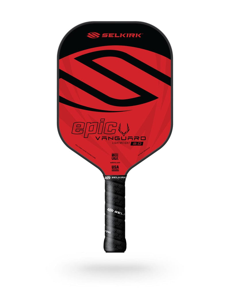 Selkirk Pickleball Paddles Crimson Black / Lightweight Selkirk Vanguard Hybrid 2.0 Epic Pickleball Paddle