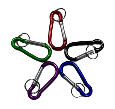 Top Rally Others Aluminum Snap Hook Carabiner Clips Keychain