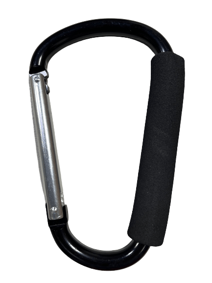 Top Rally Others Black Large Heavy-Duty Aluminum Carabiner Clip
