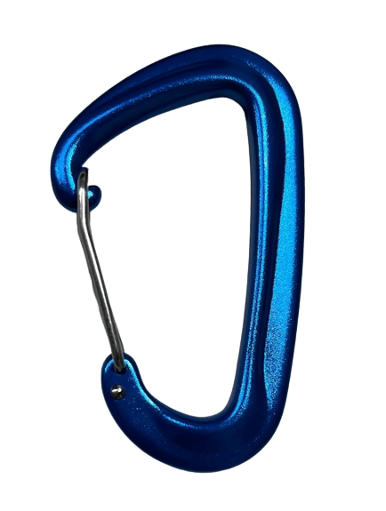Top Rally Others Blue Aluminum 12kN Heavy Duty Snap Hook Carabiner Clips