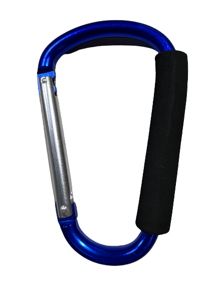 Top Rally Others Blue Large Heavy-Duty Aluminum Carabiner Clip