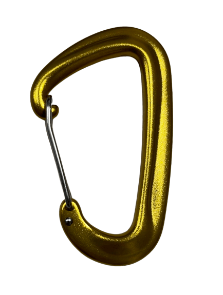 Top Rally Others Gold Aluminum 12kN Heavy Duty Snap Hook Carabiner Clips