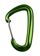 Top Rally Others Green Aluminum 12kN Heavy Duty Snap Hook Carabiner Clips
