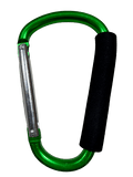 Top Rally Others Green Large Heavy-Duty Aluminum Carabiner Clip