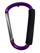 Top Rally Others Purple Large Heavy-Duty Aluminum Carabiner Clip