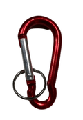 Top Rally Others Red Aluminum Snap Hook Carabiner Clips Keychain