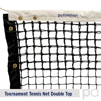 Putterman Tournament Tennis Net – Double Top