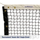 Putterman Tournament Tennis Net – Single Braid