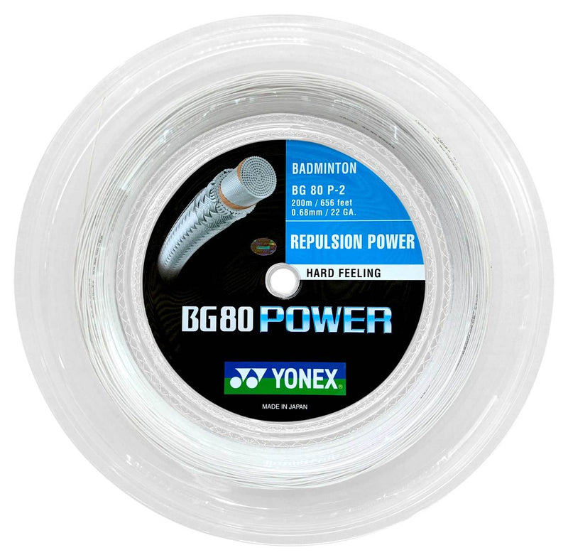 Yonex BG80 Power Badminton String (For one racket)