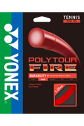 Yonex PolyTour Fire 1.25mm/16L Tennis String (Red)